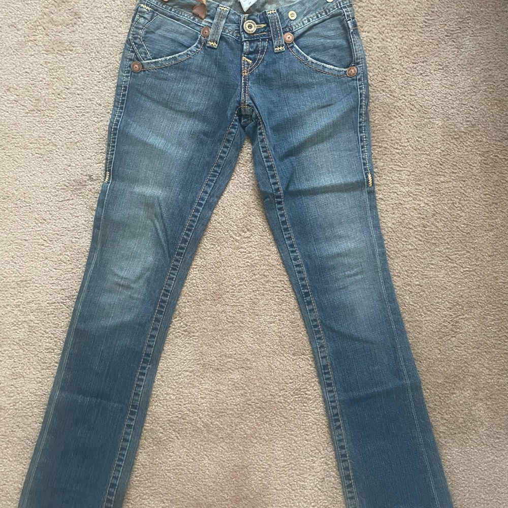 True Religion Women's Blue Boot Cut Jeans